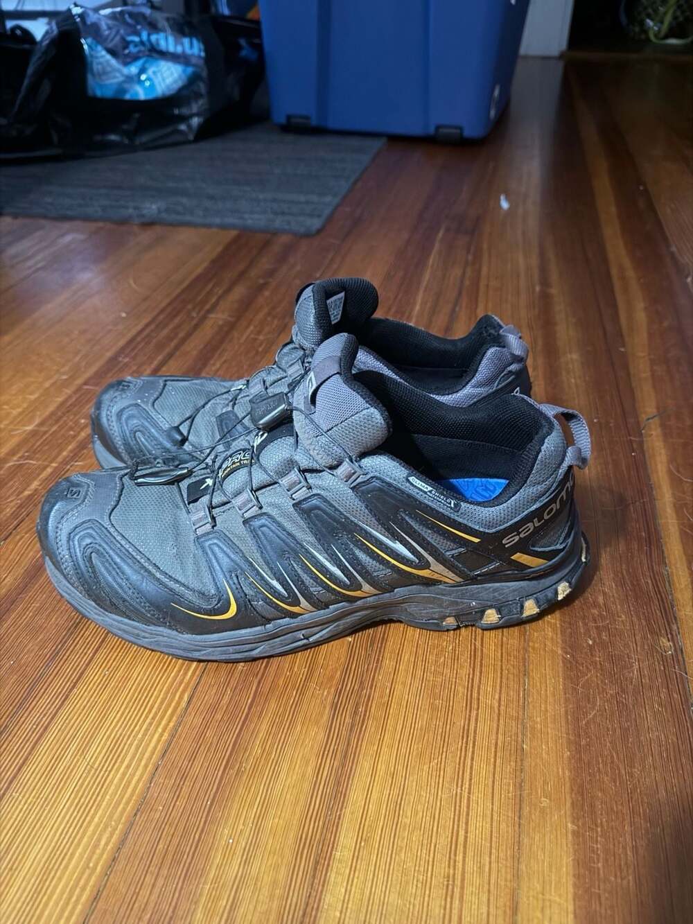 Salomon XA PRO 3D Trail Running Shoes Black Men's Size 10.5